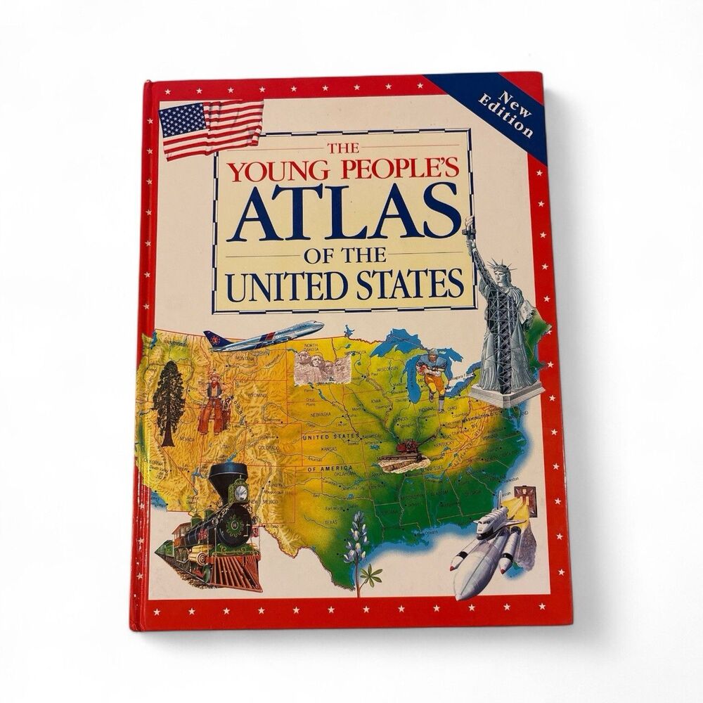 The Young People's Atlas of the United States,Harrison,Van Zandt,Home School